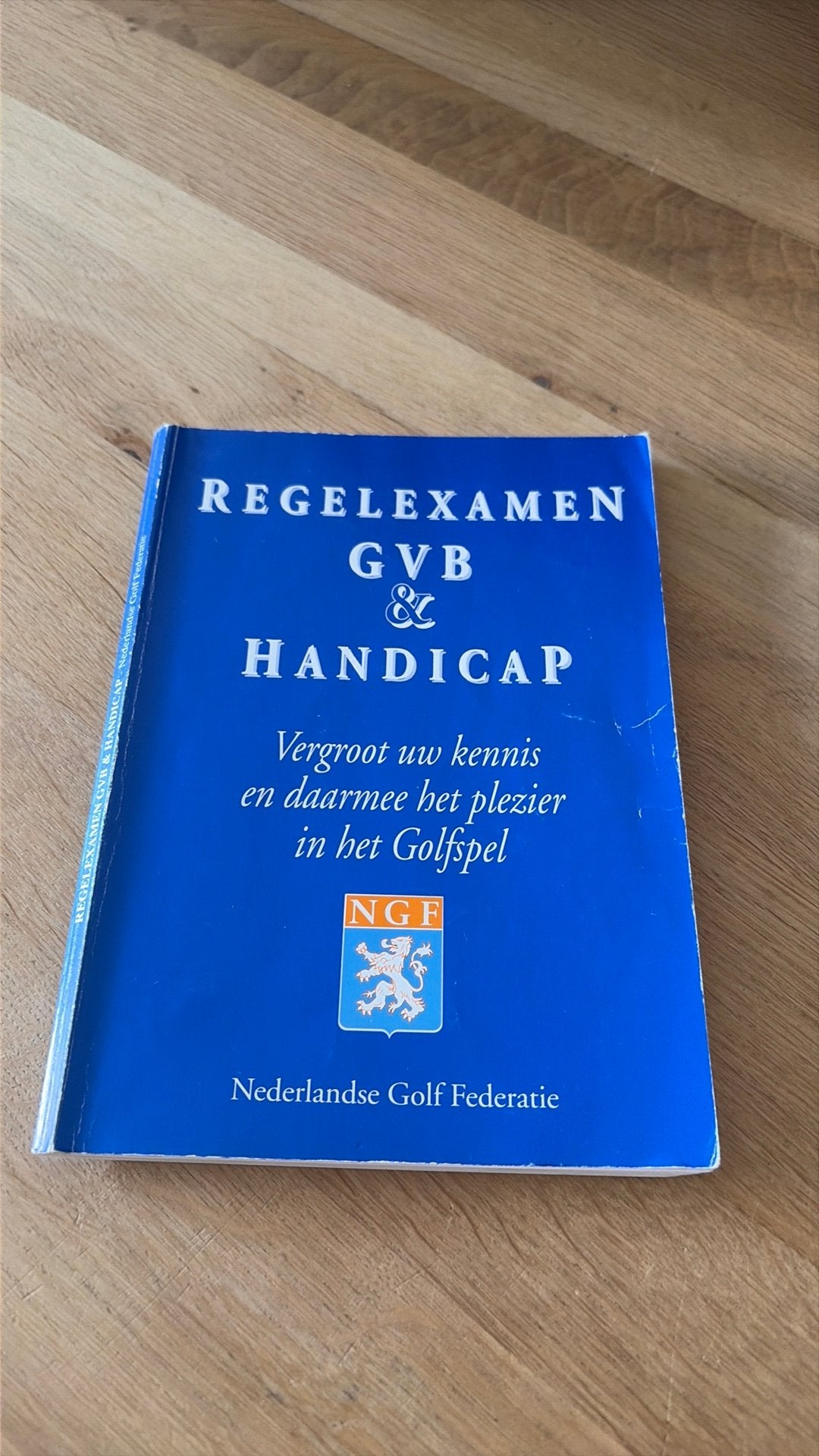 Regelexamen GVB & Handicap; Vergroot uw kennis en daamee, Ophalen of Verzenden, Gelezen, Overige sporten