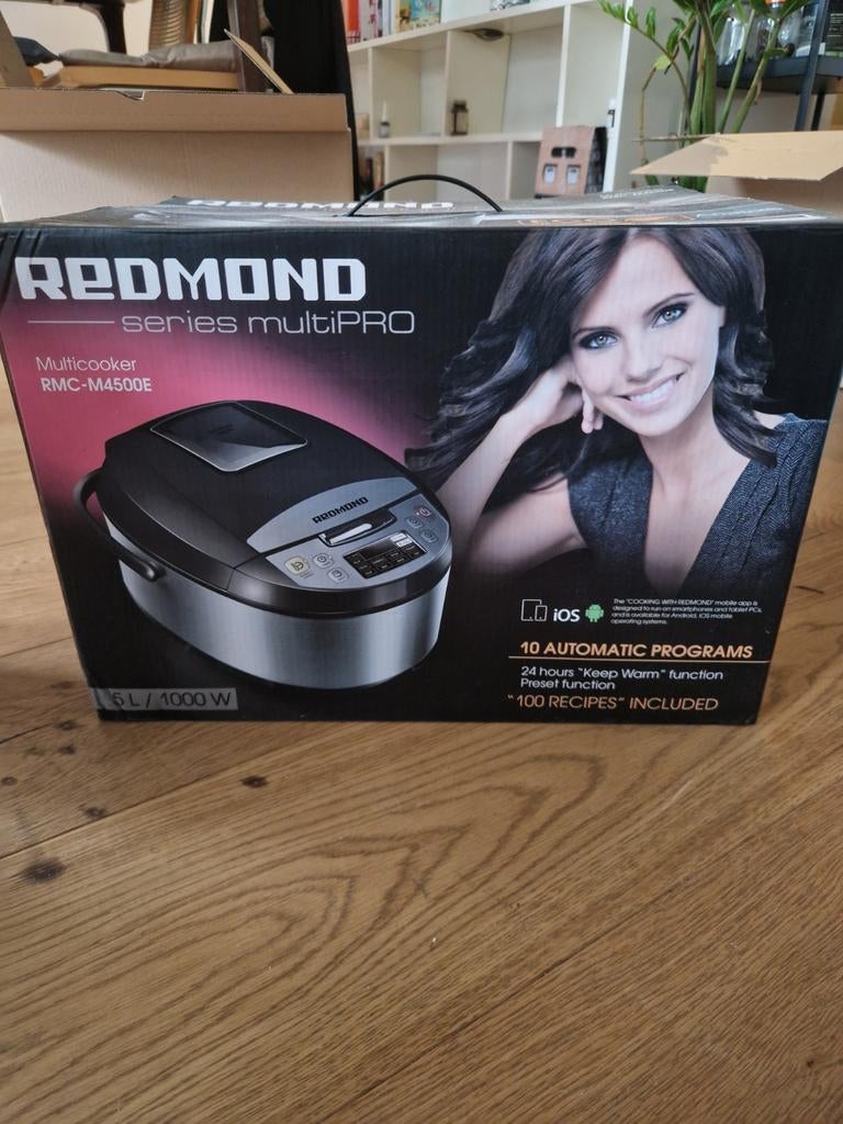 REDMOND Multicooker RMC-M4500E, Witgoed en Apparatuur, Slowcookers, Ophalen, Zo goed als nieuw
