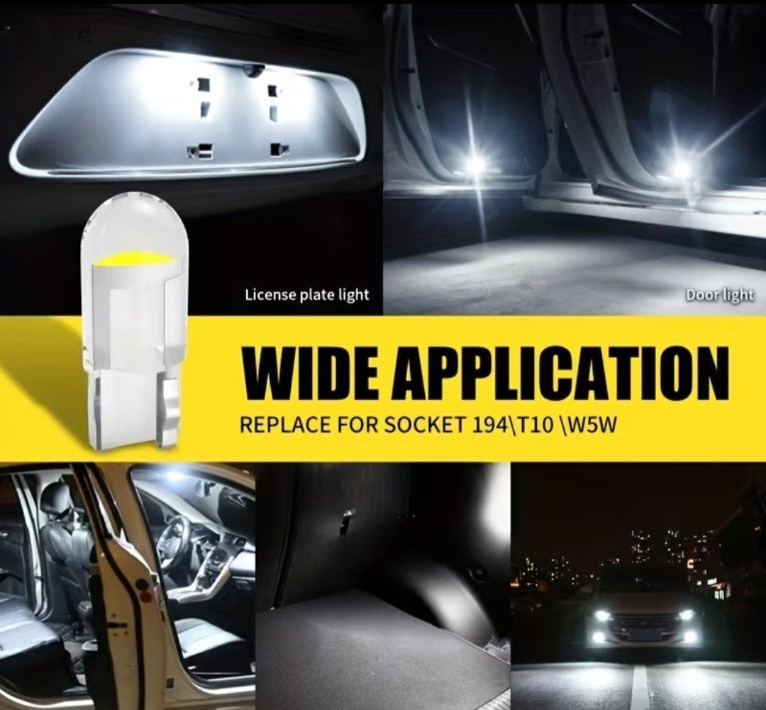 5x T10 W5W LED Lampen Auto Interieur Verlichting Wit, Ophalen of Verzenden, Nieuw