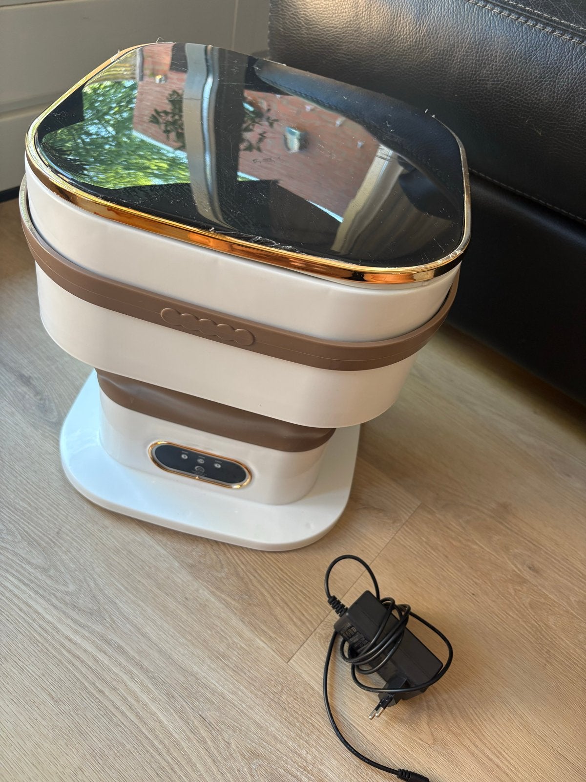 Draagbare mini wasmachine 15L - Ideaal voor camping/kleine w, Ophalen, Minder dan 1200 toeren, Minder dan 85 cm, Minder dan 4 kg