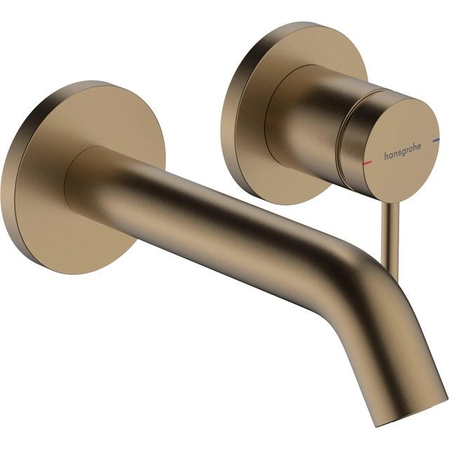 Hansgrohe Tecturis s wastafelkraan geborsteld brons, Ophalen of Verzenden, Nieuw, Kraan