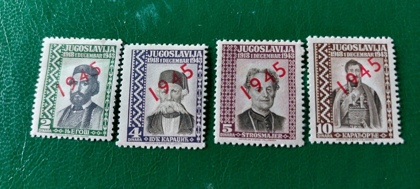 Joegoslavië 1945, Ophalen of Verzenden, Postfris