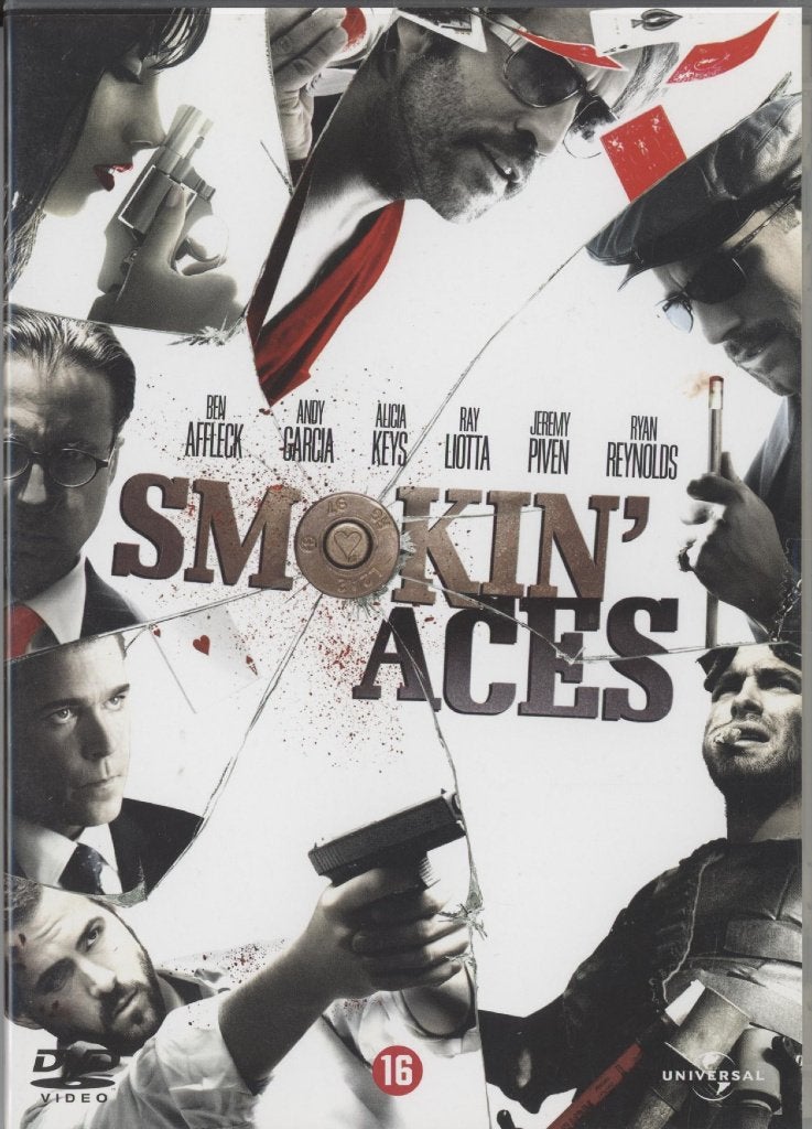 29) Smokin' Aces: met Ben Affleck en Andy Garcia, Alle leeftijden, Ophalen of Verzenden, Gebruikt, Actie
