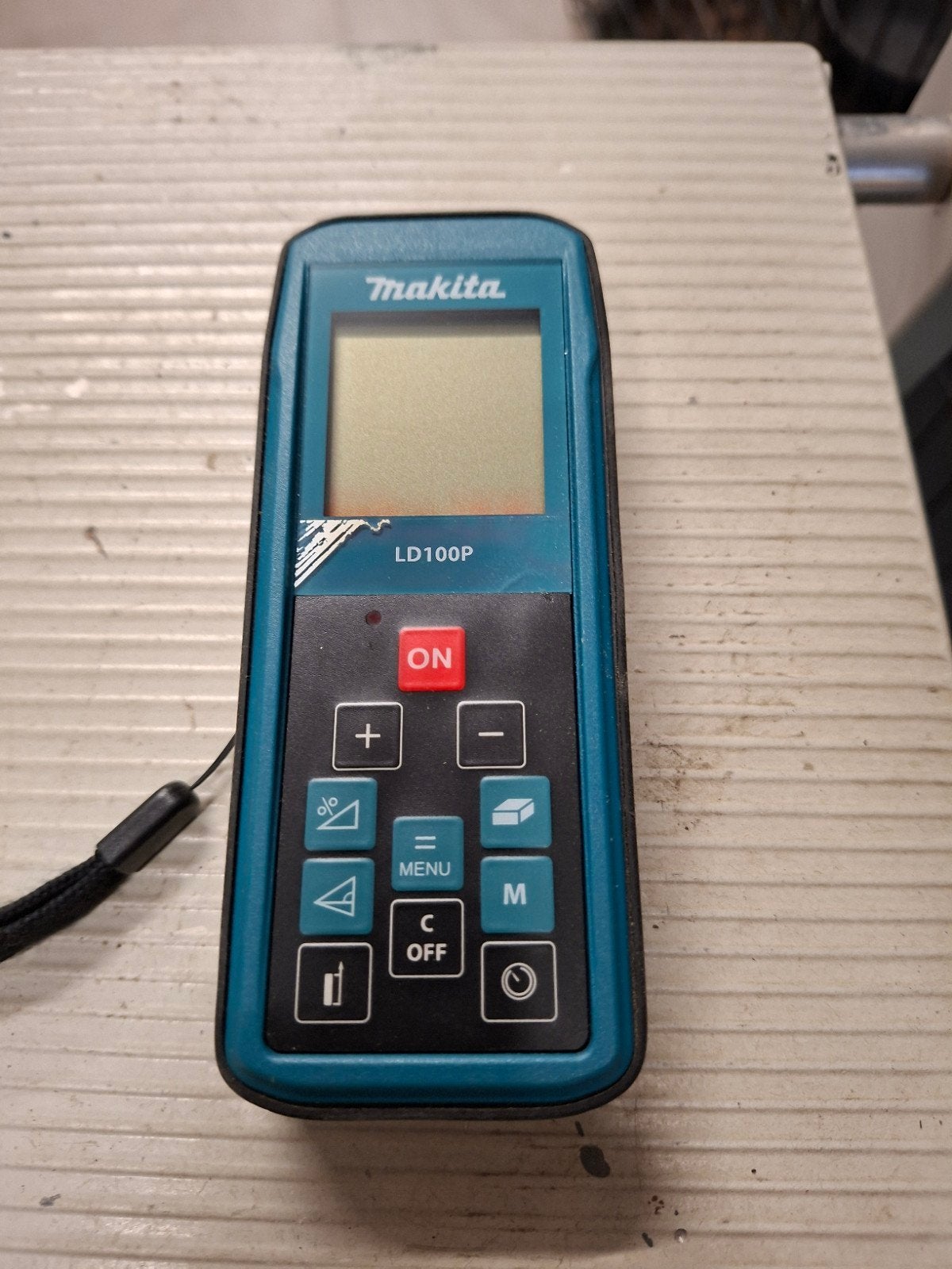 Makita LD100P Laser Afstandsmeter met hoesje, Ophalen, Gebruikt, Afstand