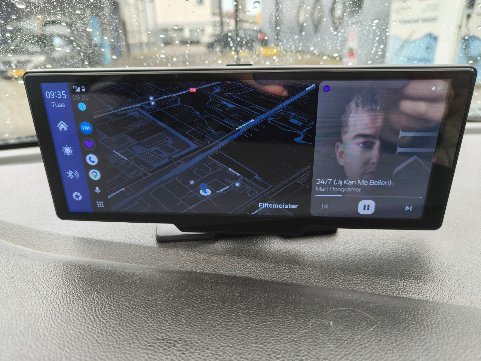 Draagbaar Android Auto/Apple CarPlay Scherm, Auto diversen, Autonavigatie, Ophalen of Verzenden, Zo goed als nieuw