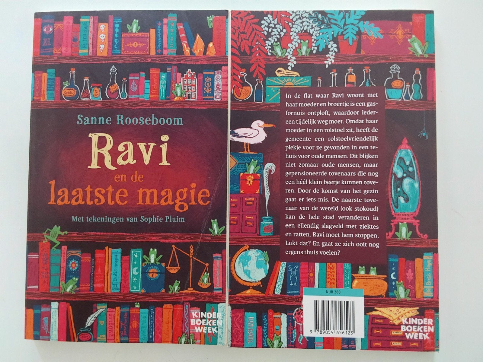 Sanne Rooseboom : Ravi en de laatste magie, Boeken, Ophalen of Verzenden, Zo goed als nieuw, Sanne Rooseboom