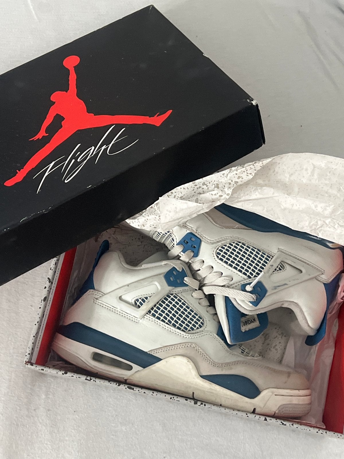 Nike Air Jordan 4 - Maat 40 - Zo goed als nieuw, Kleding | Heren, Schoenen, Ophalen of Verzenden, Zo goed als nieuw, Sneakers of Gympen