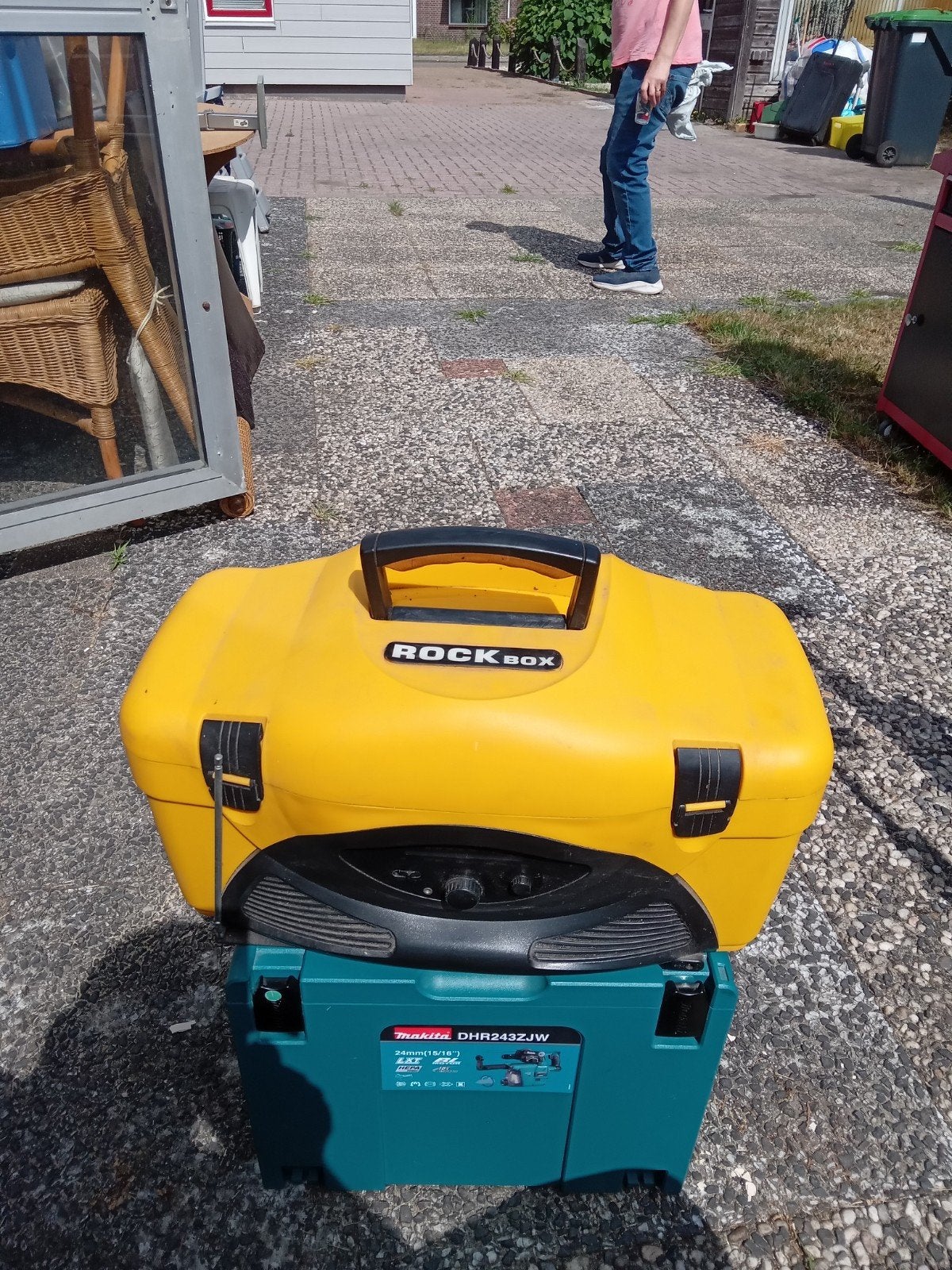 Te koop gereedschap koffer, Ophalen