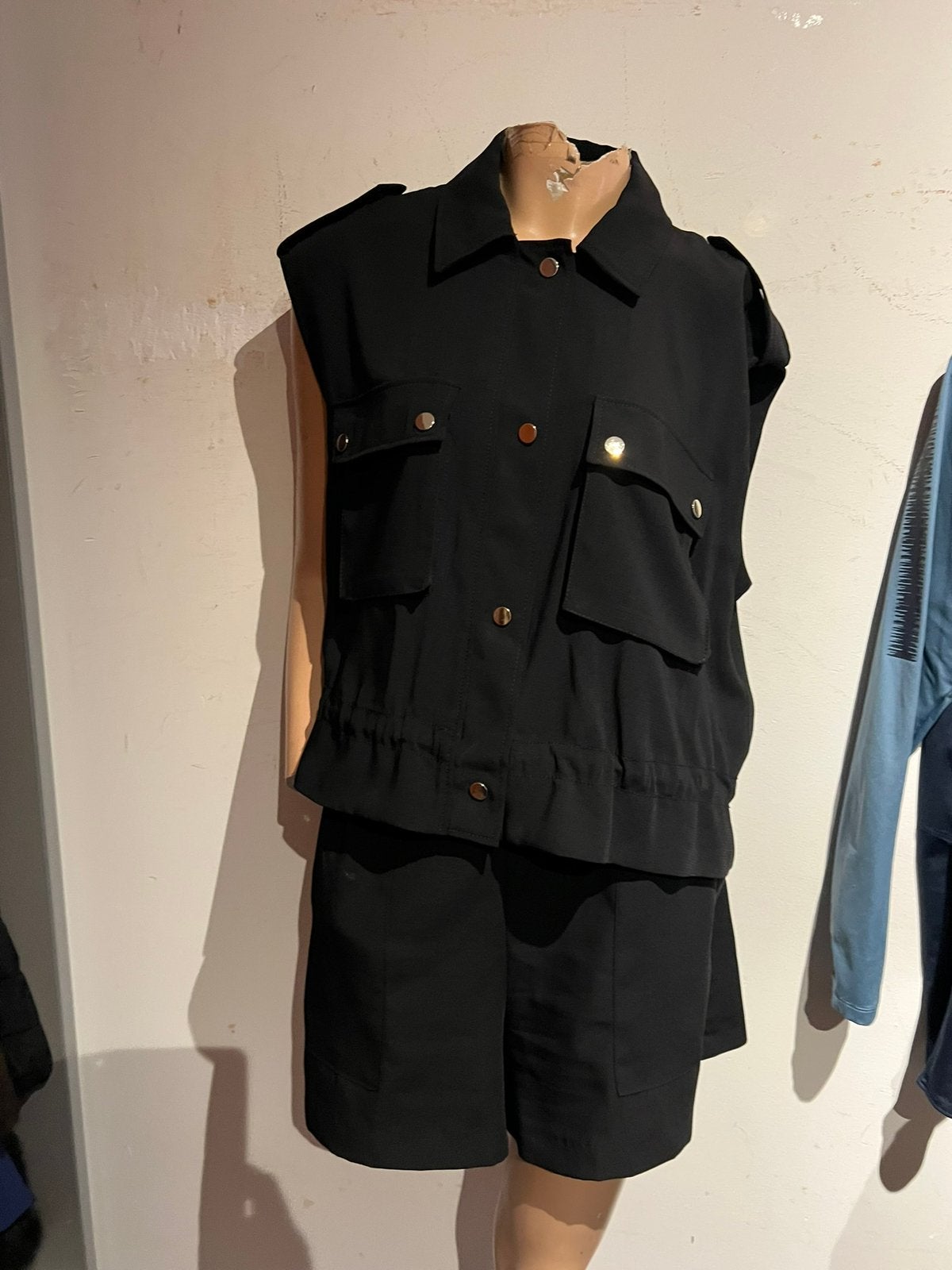 ZARA setje maat L ZGAN spercer & korte broek, F, Zwart, Maat 42/44 (L), Ophalen of Verzenden