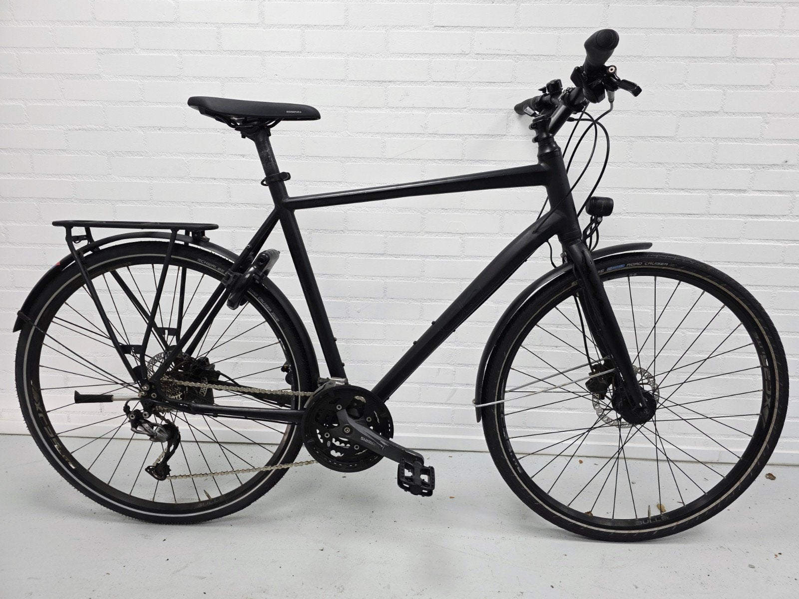 Bulls Urban Disc hybride herenfiets 58 cm rijklaar, 28 inch, Gebruikt, 57 tot 61 cm, Meer dan 20 versnellingen