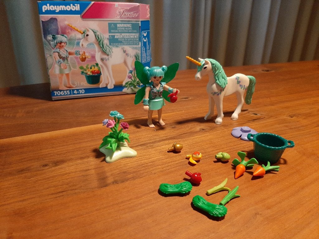 Playmobil Fairies Eenhoorn met Fee 70655, Complete set, Fantasy, Ophalen of Verzenden, Zo goed als nieuw