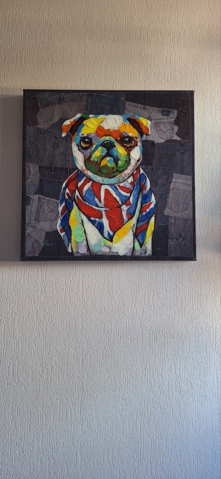 olieverfschilderij op canvas, Ophalen of Verzenden