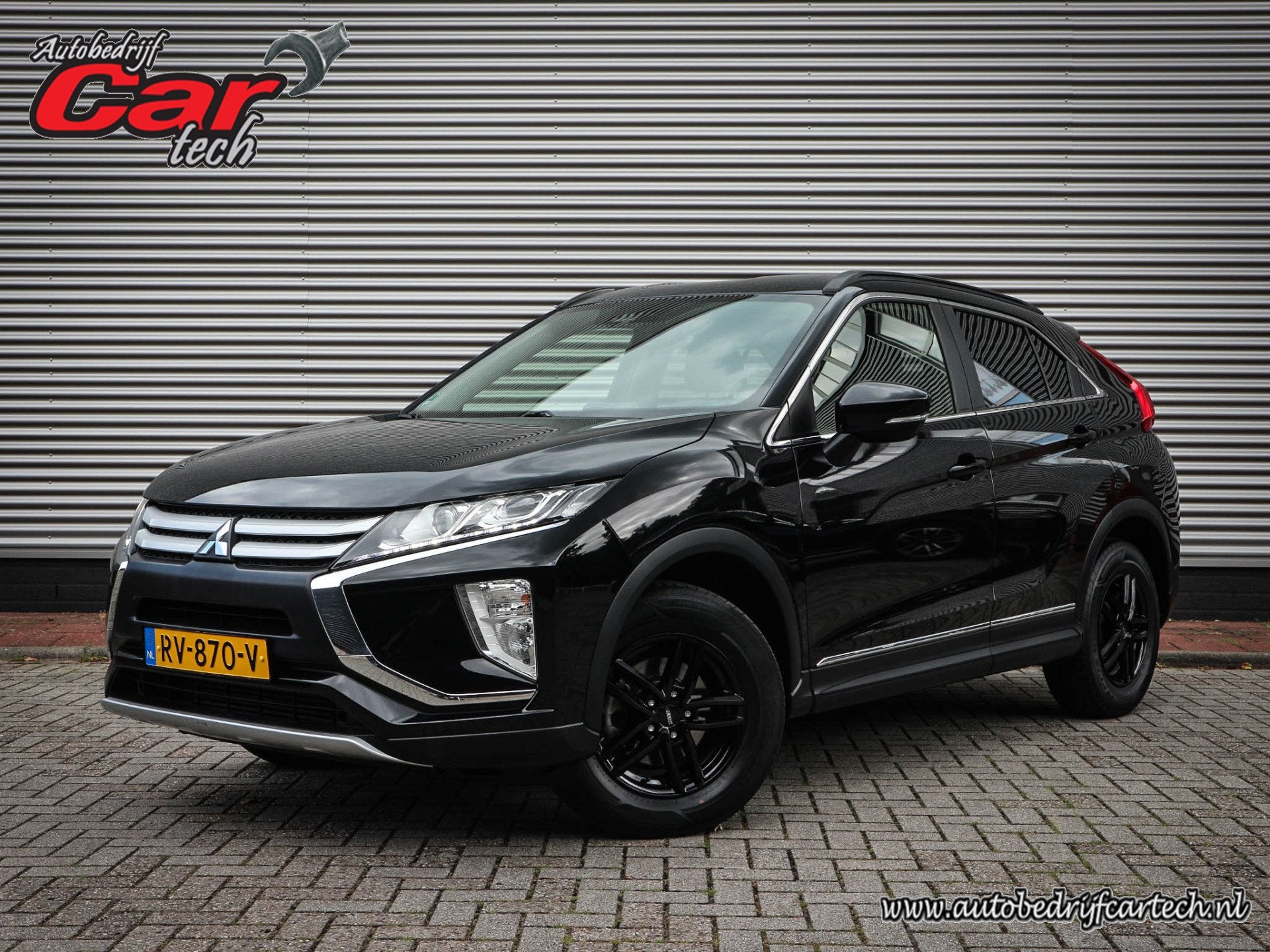 Mitsubishi Eclipse Cross 1.5 DI-T Pure Clima | Cruise | Navi, Auto's, Mitsubishi, 4 cilinders, 1435 kg, Zwart, Origineel Nederlands