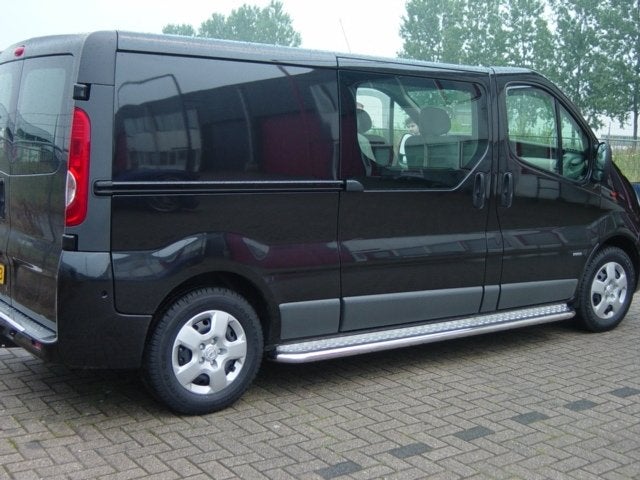 AANBIEDING Primastar Sidebars met aluminium Traanplaat, Niet ingevuld, Niet ingevuld, Niet ingevuld