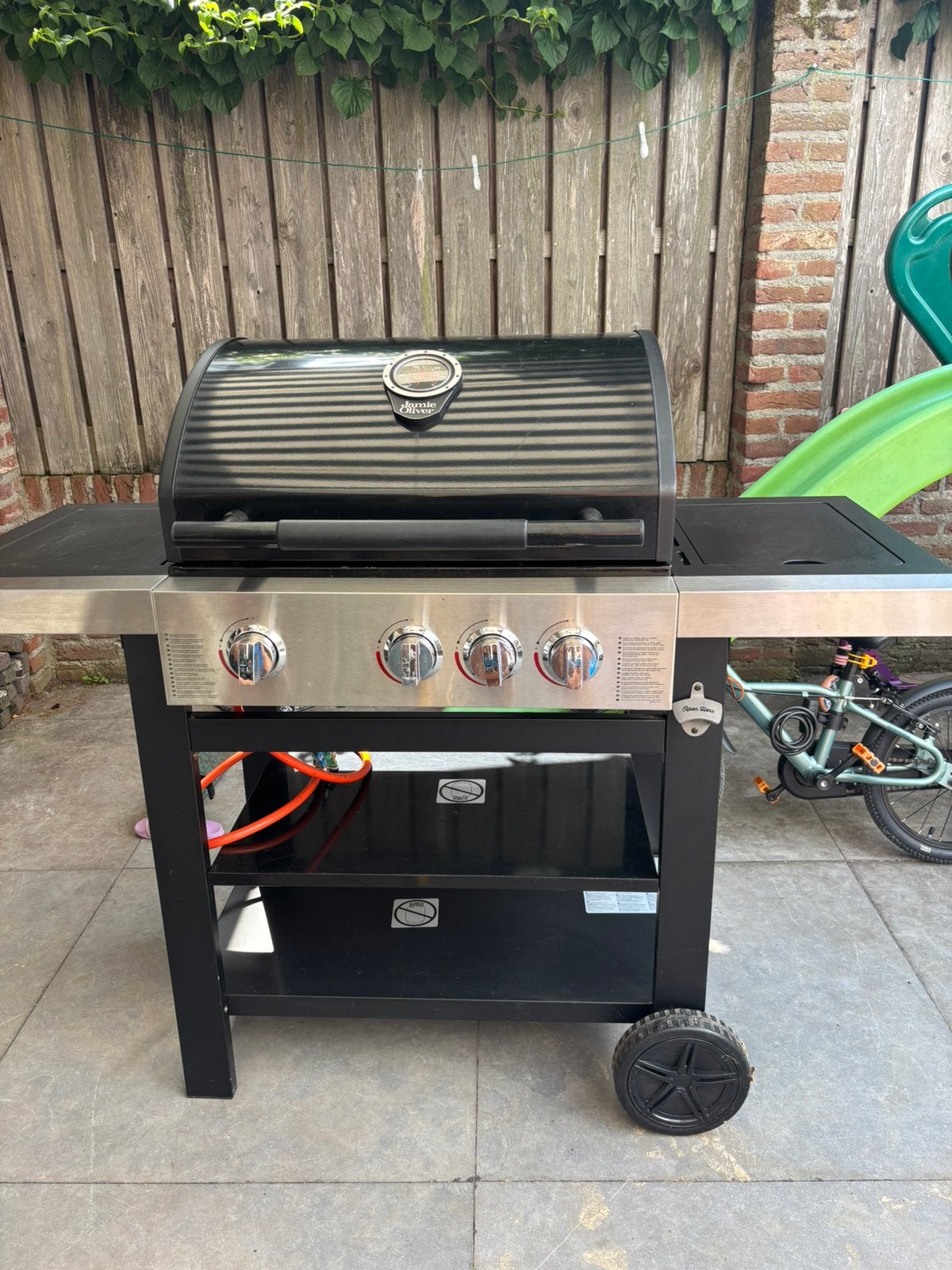Gas barbecue jamie oliver., Tuin en Terras, Gasbarbecues, Ophalen, Gebruikt
