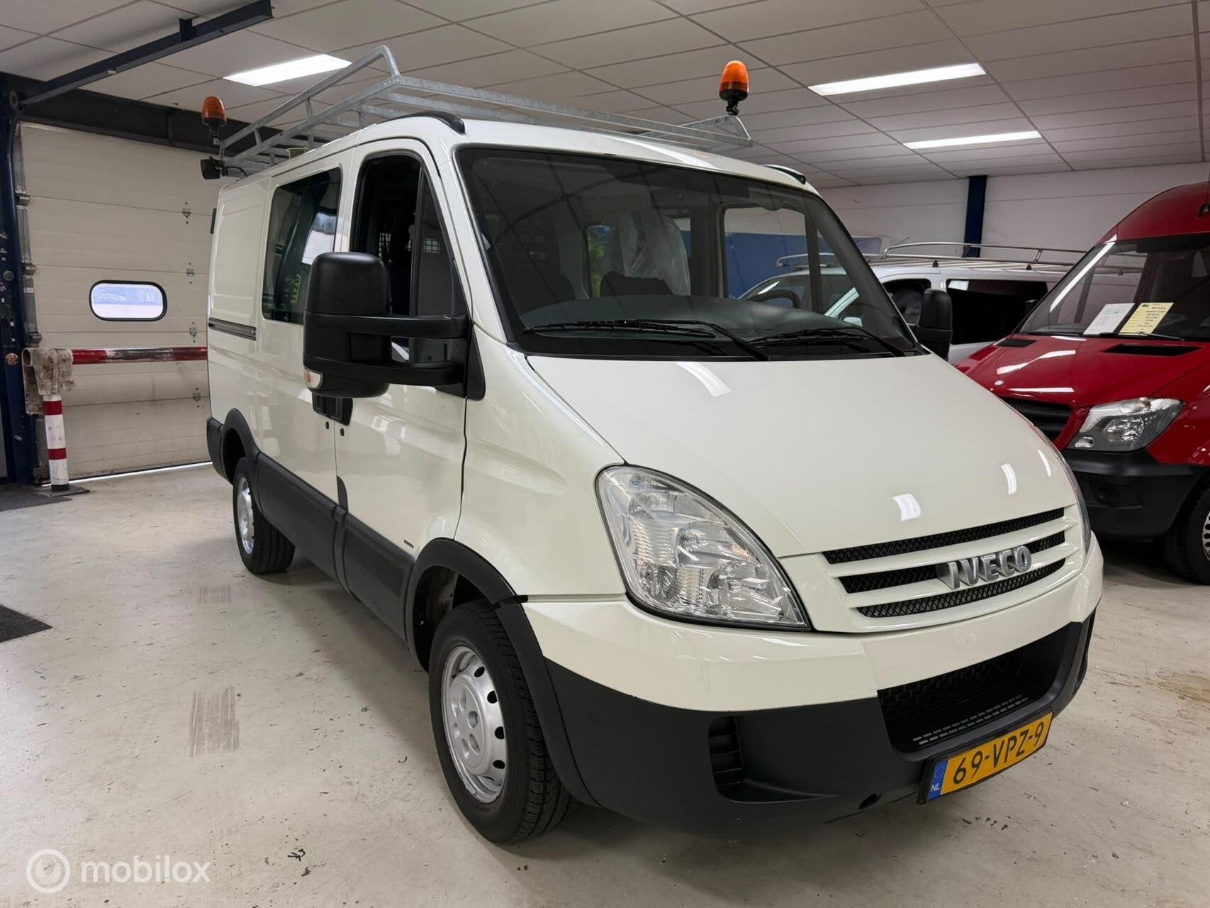 Iveco Daily Dubbel Cabine 2.3 HPi H1 88813 KM NAP!, Gebruikt, Iveco, Wit, Origineel Nederlands