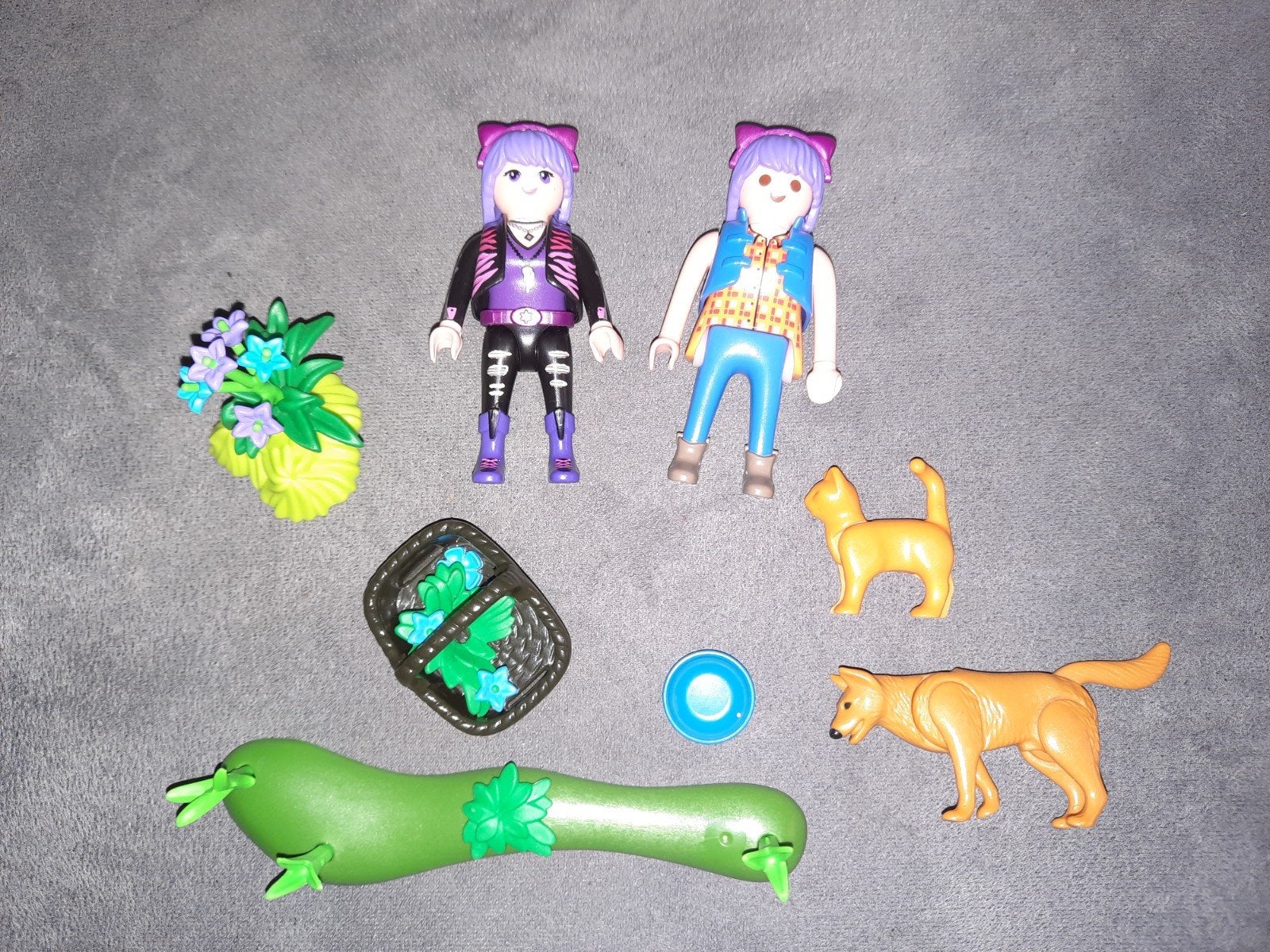 Playmobil EverDreamerz: tweeling hond poes, Ophalen, Zo goed als nieuw