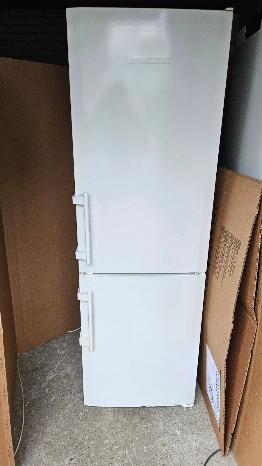 Liebherr koelkast A++., Ophalen, Gebruikt, 200 liter of meer, Met aparte vriezer