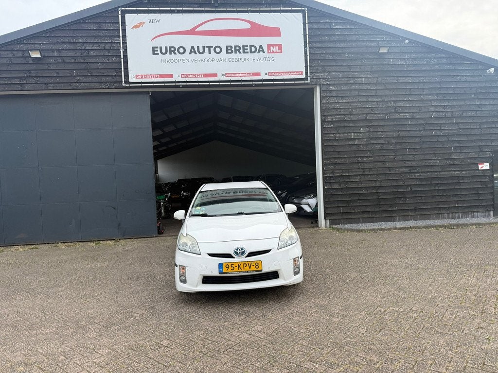 Toyota Prius 1.8 Comfort, Auto's, Gebruikt, 4 cilinders, Wit, Origineel Nederlands