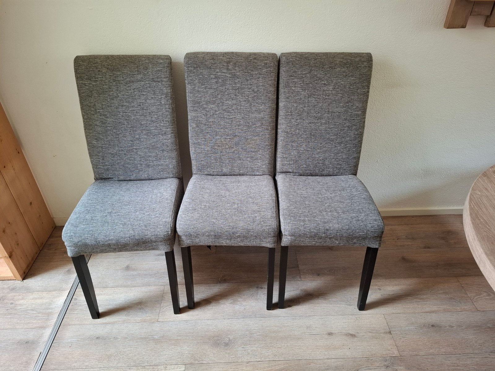 6 gebruikte eetkamerstoelen, Ophalen, Gebruikt, Vijf, Zes of meer stoelen, Stof