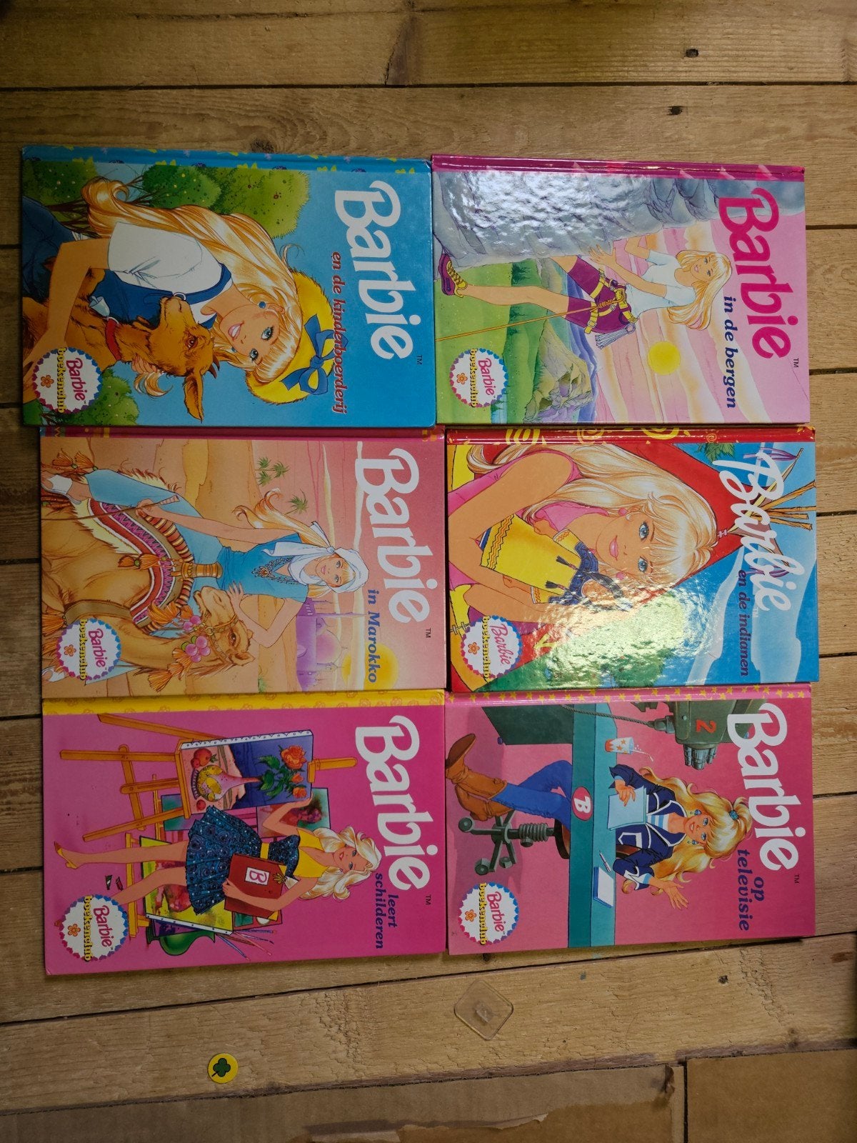 Barbie Boekenclub - 6 Barbie Boeken in goede staat, Boeken, Kinderboeken | Jeugd | onder 10 jaar, Ophalen of Verzenden, Gelezen