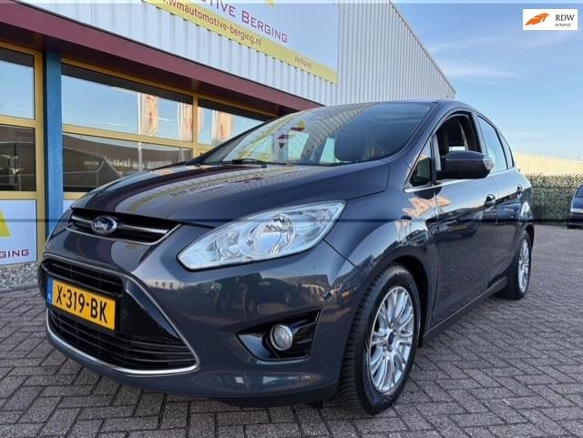 Ford C-Max 1.0 Titanium AIRCO, Auto's, Ford, Voorwielaandrijving, Euro 5, Gebruikt, Zwart