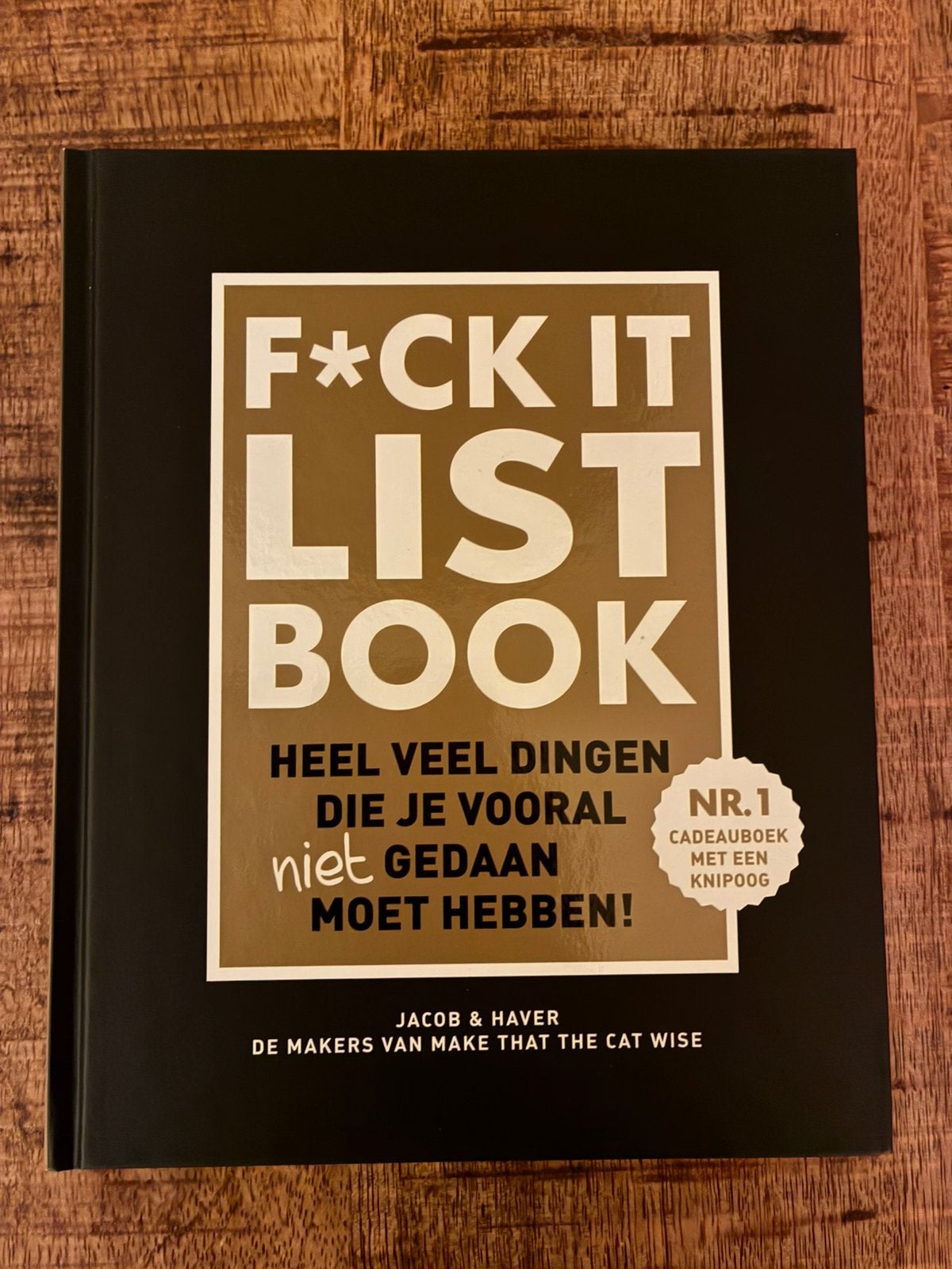 F*ck It List Book: Cadeauboek met een knipoog, Ophalen of Verzenden, Zo goed als nieuw