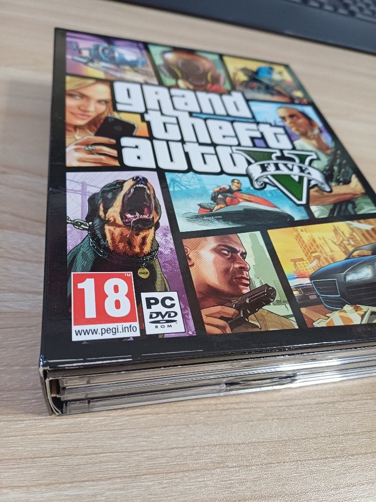 PC game  GTA 5  compleet met BOX, Spelcomputers en Games, Games | Pc, Avontuur en Actie, Vanaf 18 jaar, Verzenden, 1 speler
