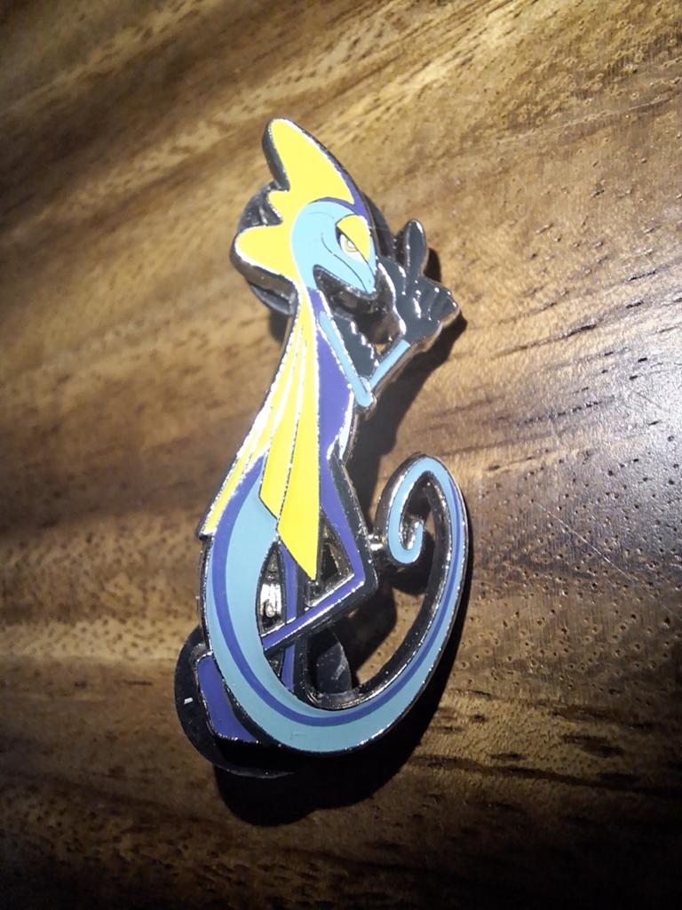 Pokémon Crown Zenith Inteleon Pin Speldje, Ophalen of Verzenden, Zo goed als nieuw, Overige onderwerpen, Speldje of Pin
