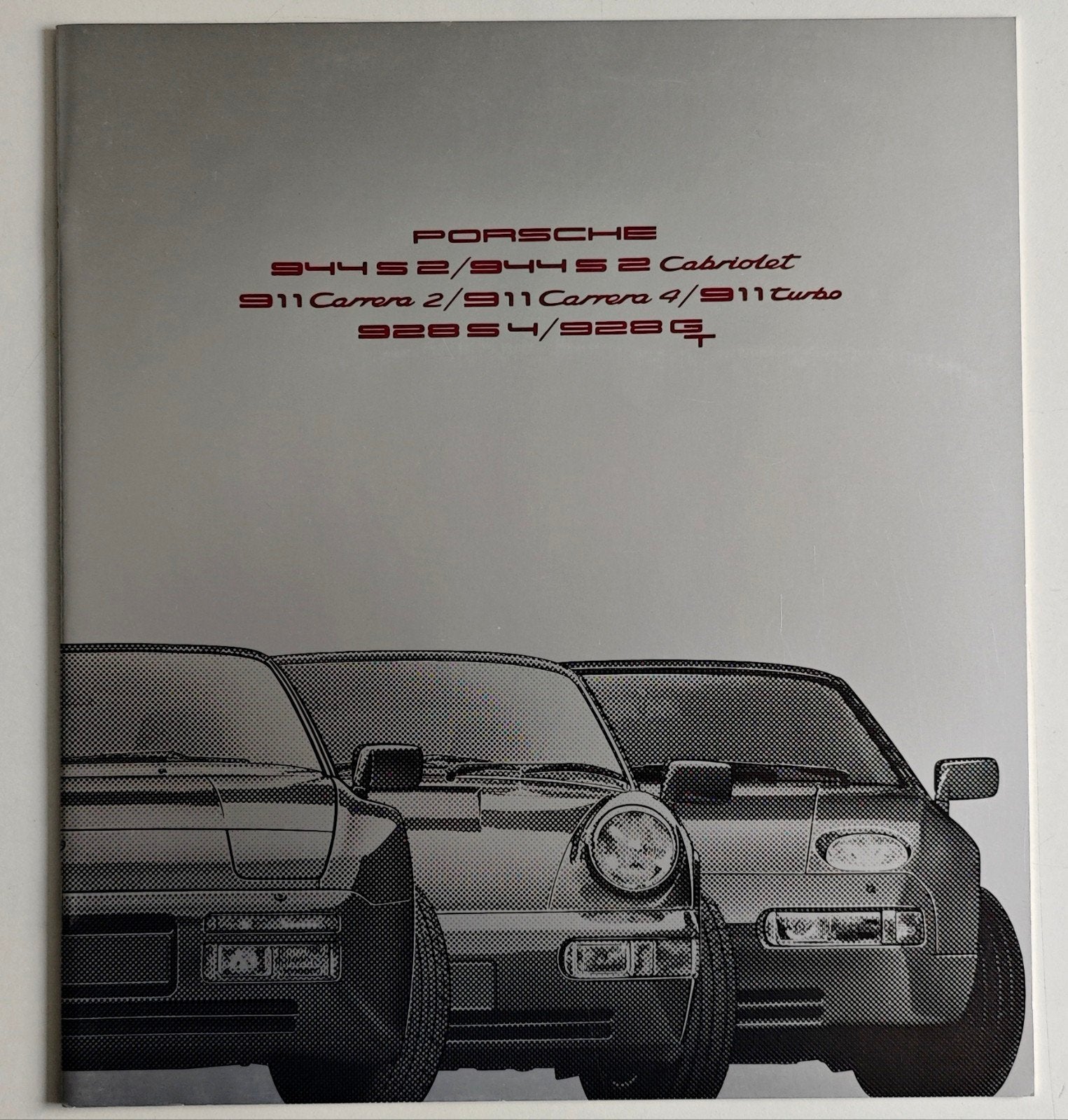 Porsche 944 S2, 911 Carrera 2/4/Turbo, 928 S4/GT brochure, Boeken, Ophalen of Verzenden, Zo goed als nieuw, Porsche
