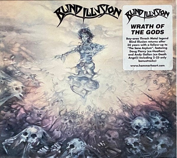 Blind Illusion - Wrath of the Gods CD US Thrash Metal 2022, Ophalen of Verzenden, Nieuw in verpakking