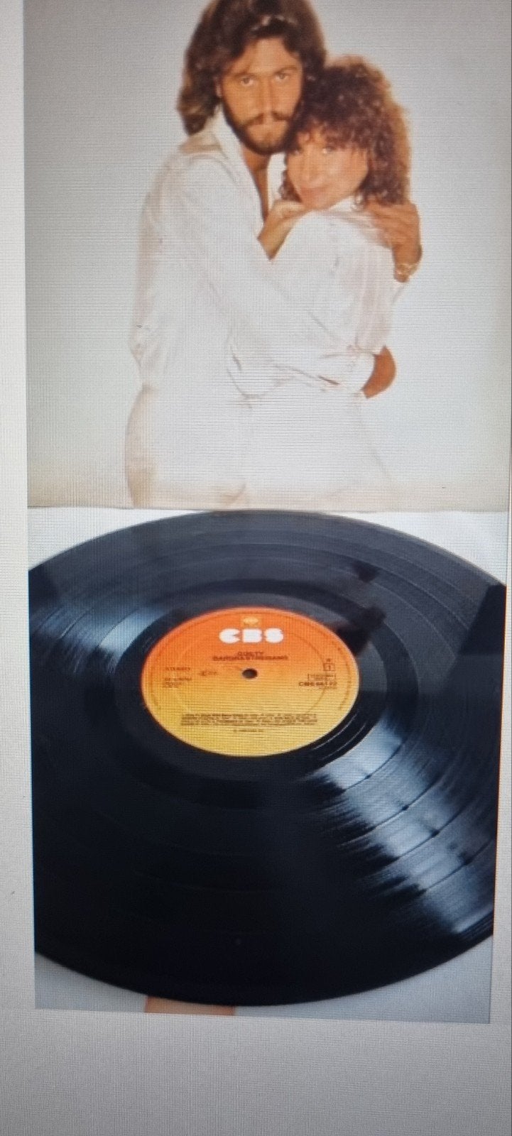 Barbra Streisand - Guilty LP (1980) CBS 86122, LP, Gebruikt, Pop, Ophalen of Verzenden