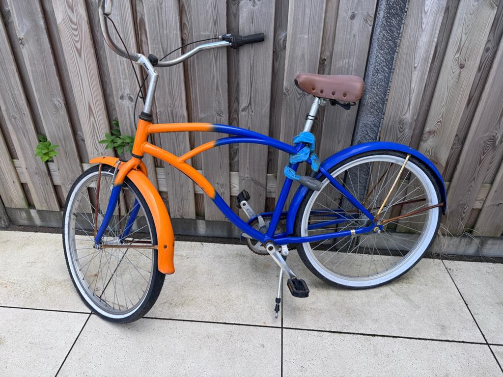 Fiets Cruiser rabobank fiets met 3 versnelling koopje, Ophalen, Staal