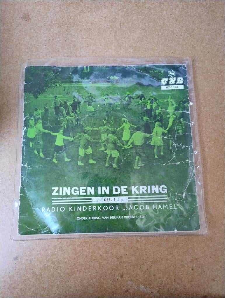 Zingen in de Kring - Radio Kinderkoor Jacob Hamel LP, Ophalen of Verzenden, 1960 - 1969, Gebruikt, Muziek