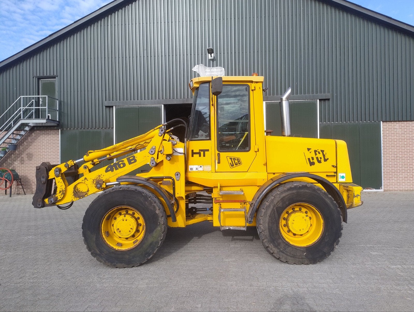 Wiellader shovel JCB 416 B, Ophalen of Verzenden
