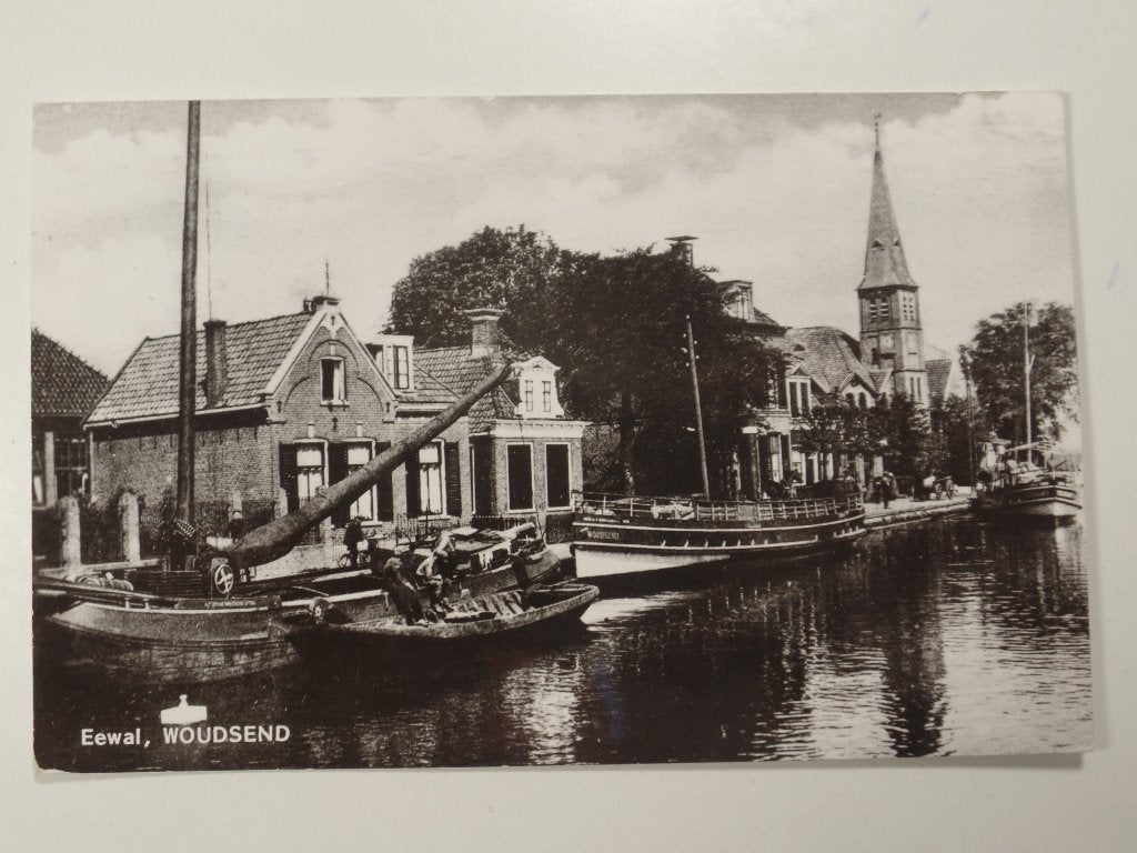 Woudsend Eewal, Ophalen of Verzenden, 1960 tot 1980, Gelopen, Friesland