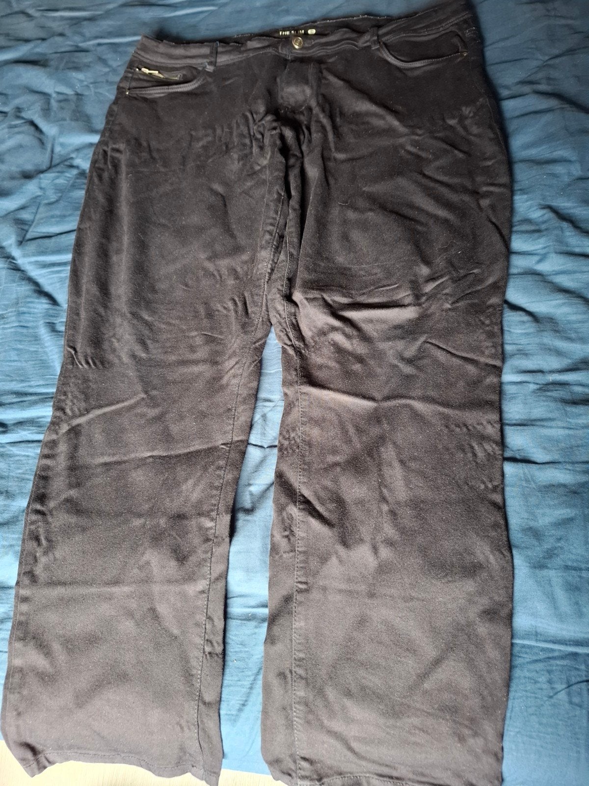 Zwarte broek maat 48, Ophalen of Verzenden, Gedragen, Maat 46/48 (XL) of groter, Zwart