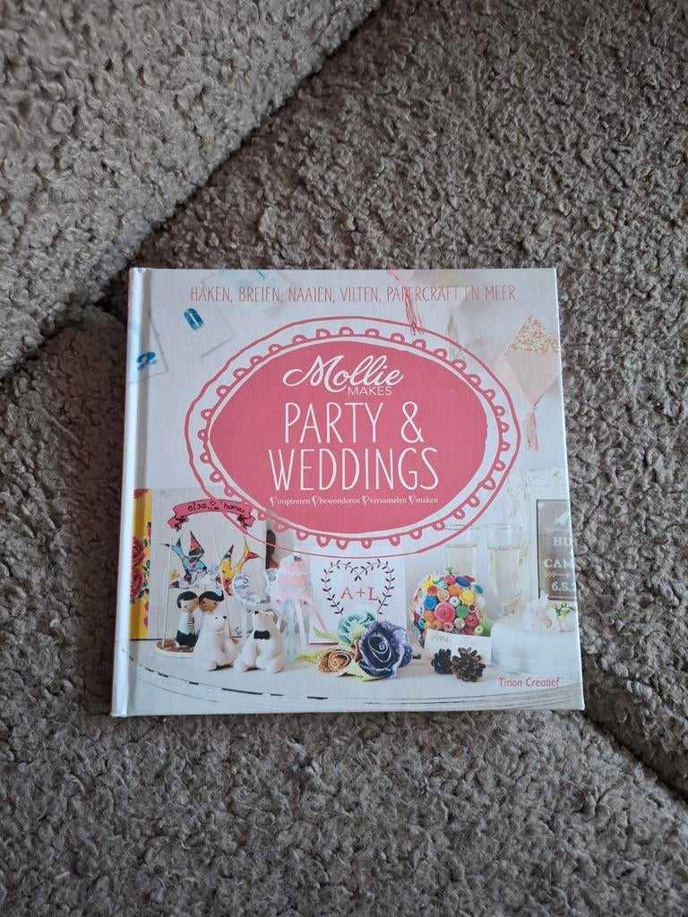 Mollie makes party en weddings, Ophalen of Verzenden, Zo goed als nieuw, Breien en Haken