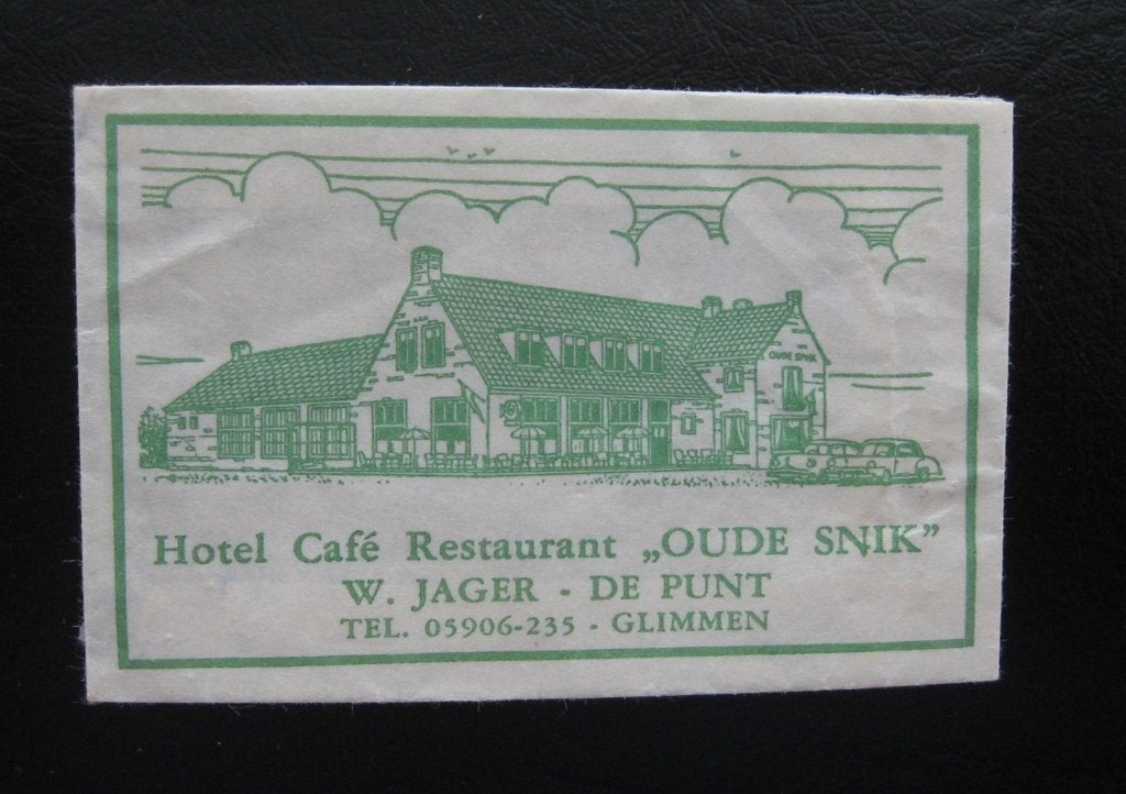 3184 Glimmen - Hotel Cafe Restaurant Oude Snik, Verzenden, Nederland