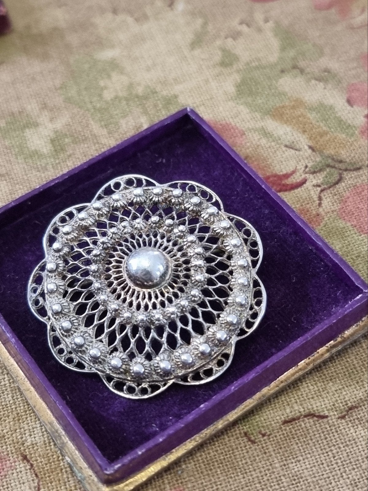 Antieke broche zilver Zeeuwse knoop, Sieraden, Tassen en Uiterlijk, Antieke sieraden, Verzenden, Zilver, Broche