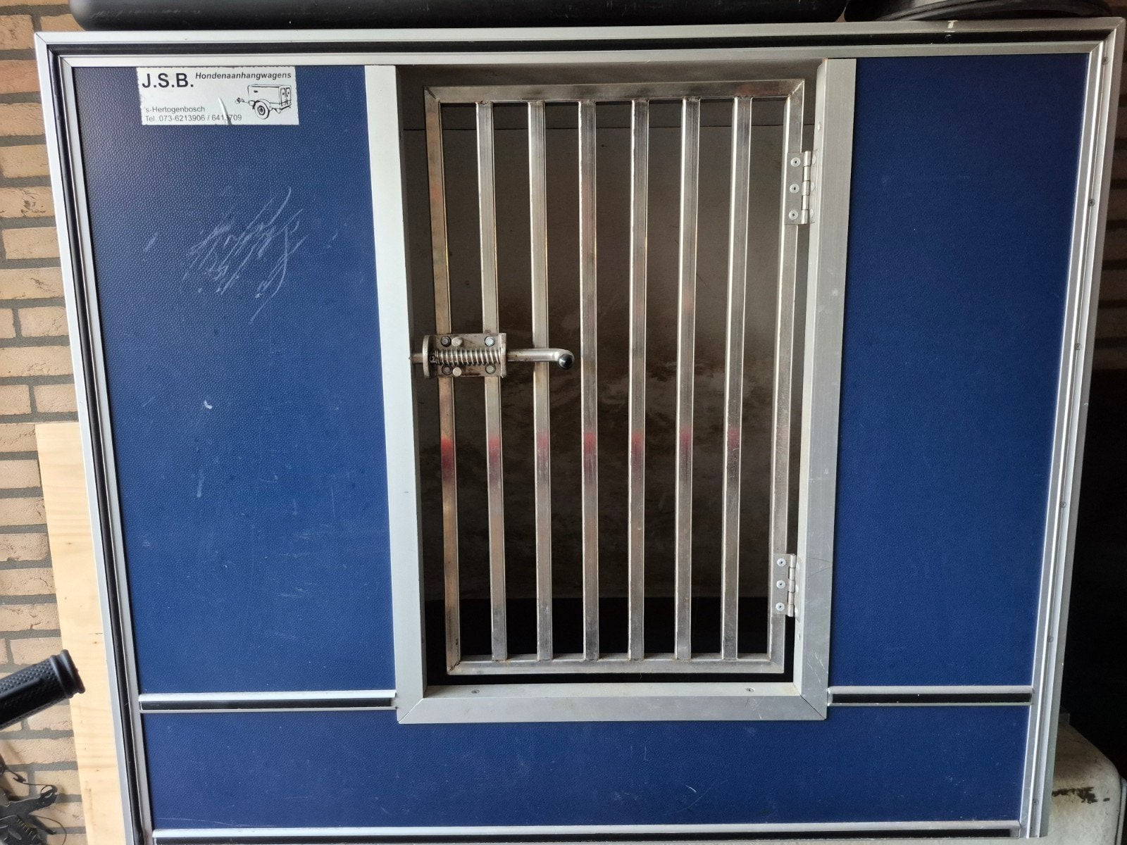JSB autokooi autokennel transportkooi, Dieren en Toebehoren, Ophalen, 75 tot 110 cm