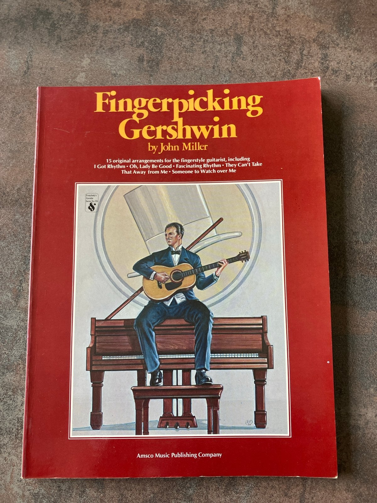 Fingerpicking Gershwin - Gitaar Tablatuur Boek, Ophalen of Verzenden, Artiest of Componist, Jazz, Gitaar