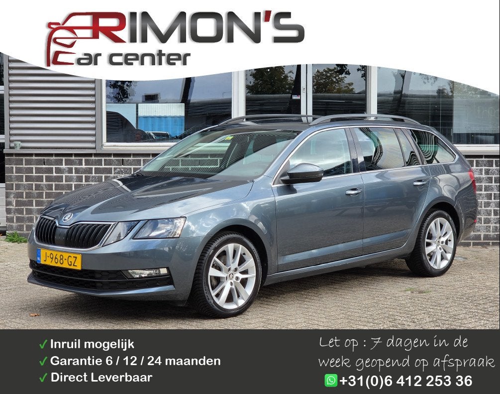 Skoda Octavia Combi 1.5 TSI Automaat Greentech Business Edit, Auto's, Euro 6, 4 cilinders, 150 pk, Automatische klimaatregeling