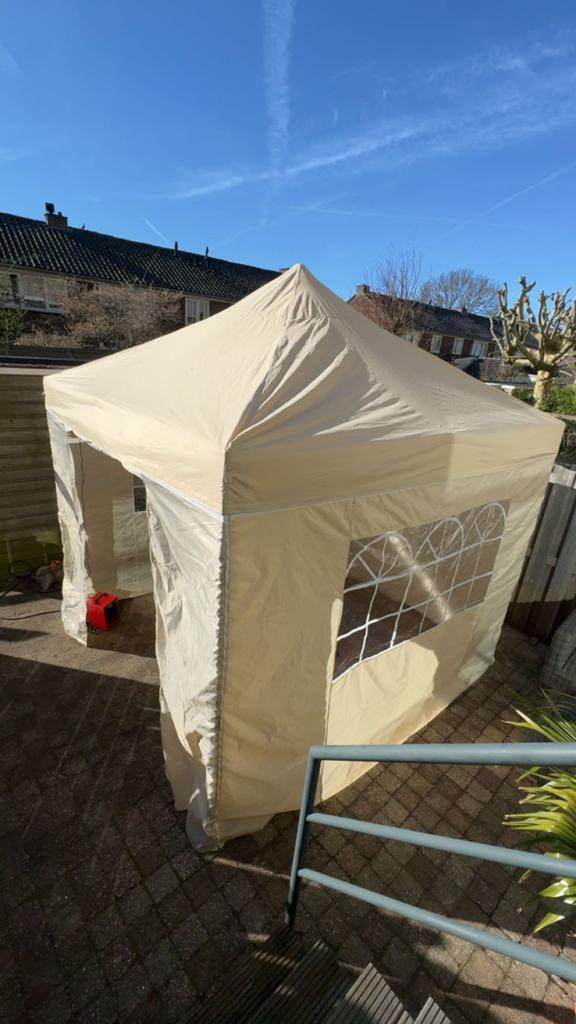Partytent huren amsterdam, Ophalen of Verzenden, Zo goed als nieuw, Minder dan 5 meter