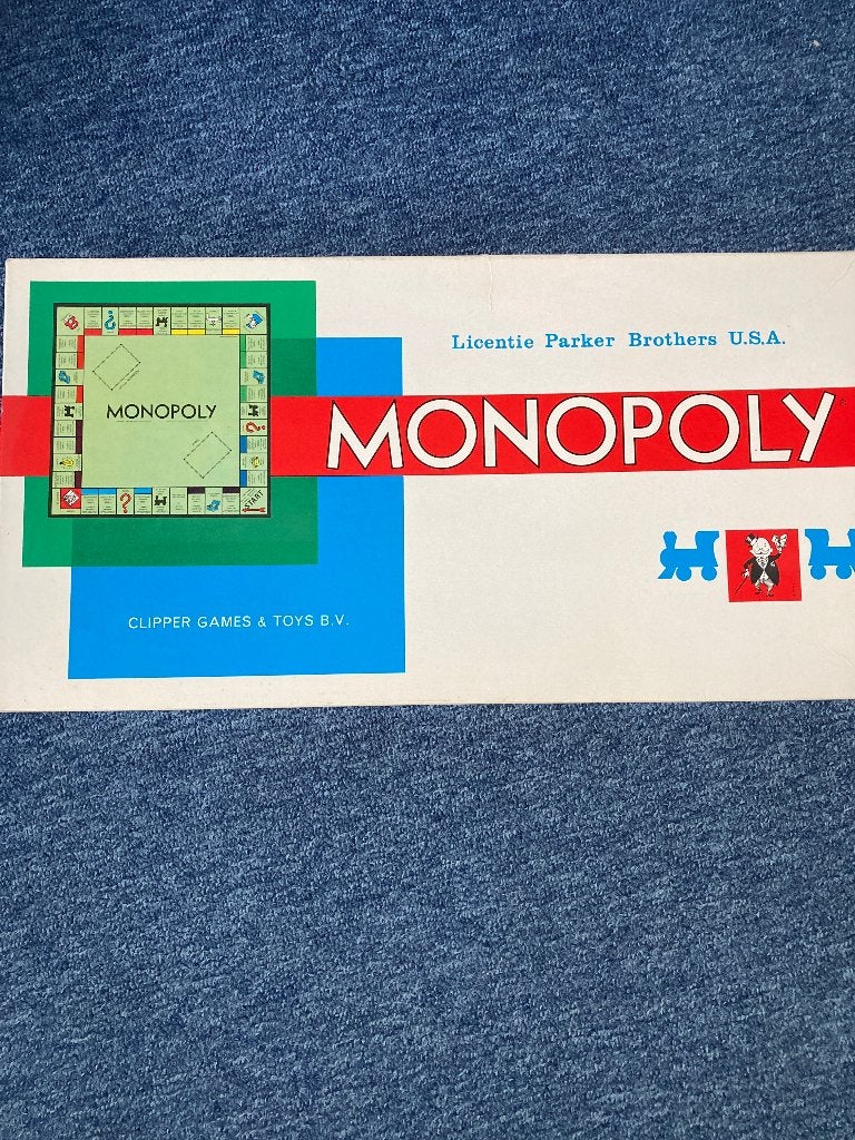 Monopoly guldens, Vijf spelers of meer, Ophalen, Gebruikt, Clipper