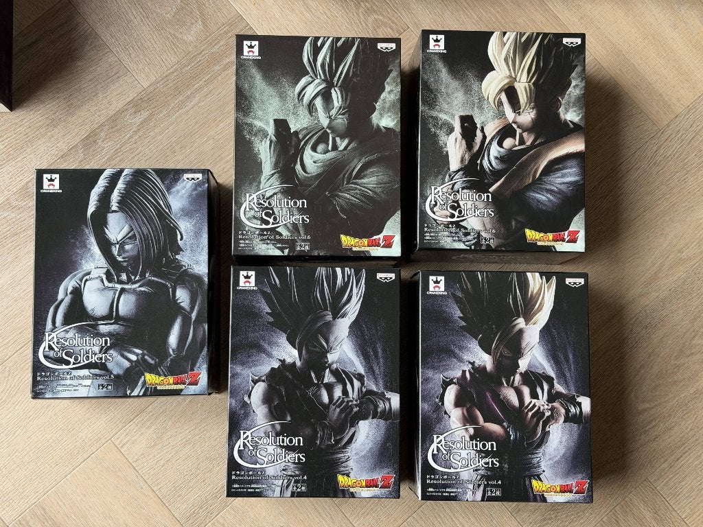 Dragon Ball Z Banpresto Resolution of Soldiers Collectie, Ophalen of Verzenden, Nieuw