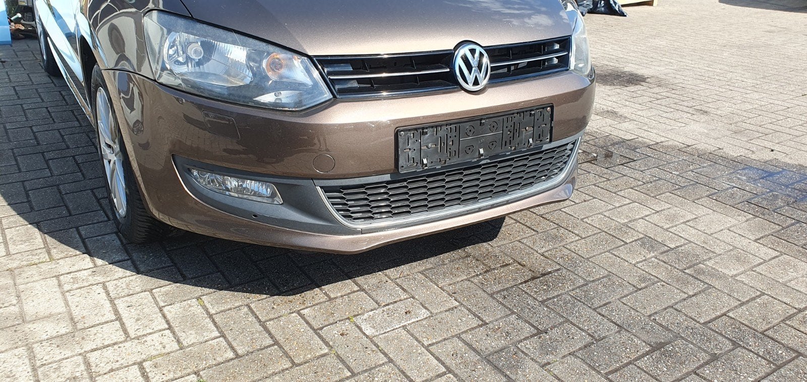 Complete voorbumper VW Polo 6R 2012, Auto-onderdelen, Carrosserie en Plaatwerk, Ophalen, Gebruikt, Bumper, Volkswagen