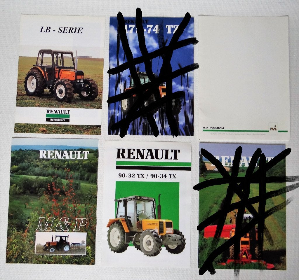 renault folders brochure, Ophalen of Verzenden, Zo goed als nieuw, Folder