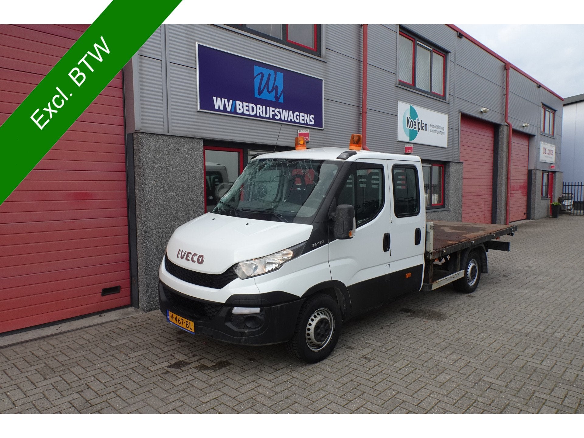 Iveco Daily 35S13D 2.3 375 dc openlaadbak 80713 km !, Auto diversen, Overige merken, Info@wvbedrijfswagens.nl, Wit, Buitenvaart 2110-3
7905SX  HOOGEVEEN, NL