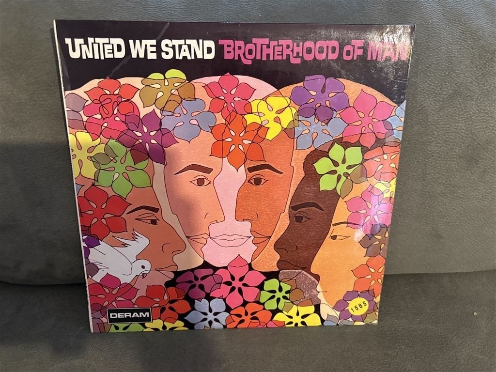 Brotherhood of man - united we stand - P1585 - Vinyl - LP, Cd's en Dvd's, Vinyl | Pop, Ophalen of Verzenden, Zo goed als nieuw